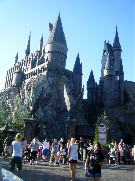 Hogwarts at The Wizarding World of Harry Potter in Orlando